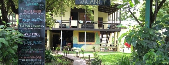 The Restaurant and Bar at The Gilded Iguana is one of My life in Costa Rica.