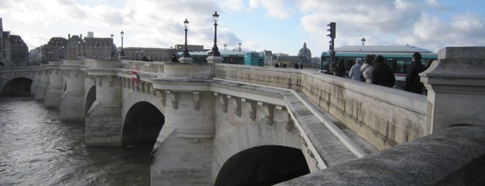Pont Neuf is one of  Paris Sightseeing .