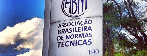 ABNT - Associação Brasileira de Normas Técnicas is one of São Paulo.