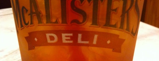 McAlister's Deli is one of Locais curtidos por Jimmy.