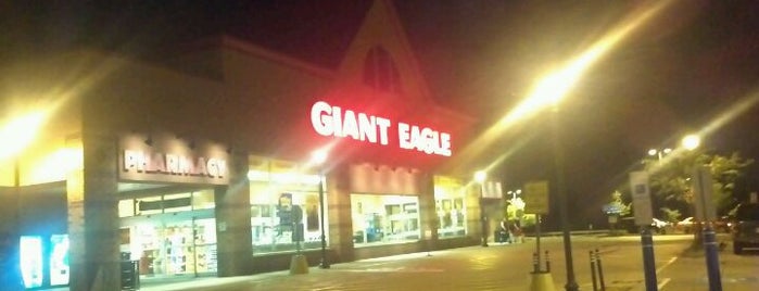 Giant Eagle Supermarket is one of สถานที่ที่ Don (wilytongue) ถูกใจ.