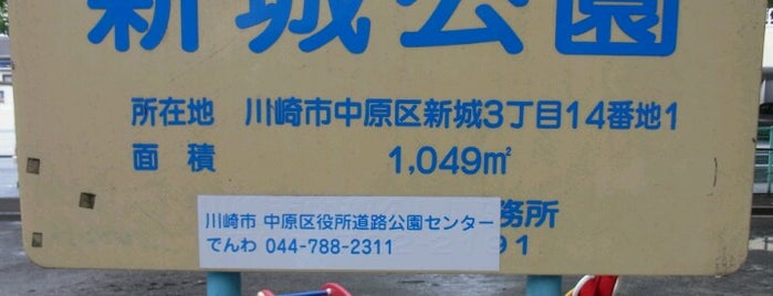 新城公園 is one of 遊び場.