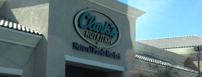 Clark's Nutrition & Natural Foods Market is one of Lieux qui ont plu à Andrew.