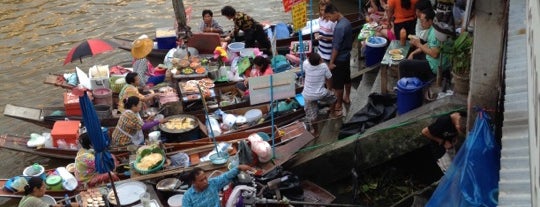 Amphawa Floating Market is one of BKK.