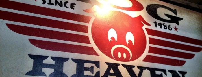 Hog Heaven is one of Nashville's Best BBQ Joints - 2013.