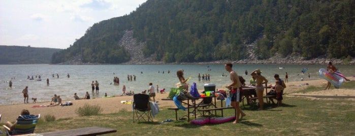 Devil's Lake ~ Beach is one of Cherri : понравившиеся места.