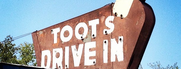 Toots Drive-In is one of Burger Spots.