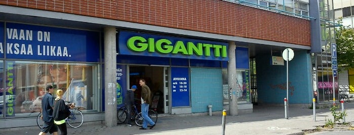 Gigantti is one of [HEL] Места.