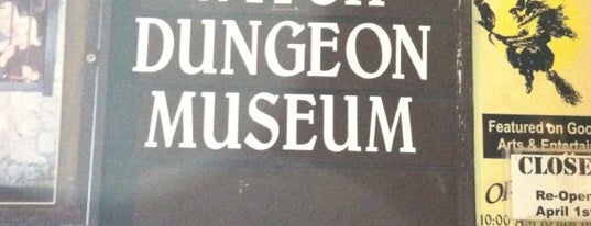 Witch Dungeon Museum is one of Salem Mass.