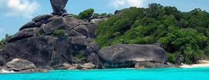 Similan Islands is one of Awaken Breeze.