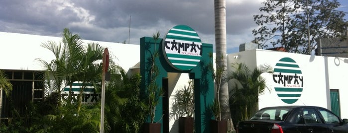Campay Sushi is one of Lugares favoritos de Yamel.