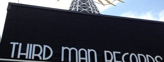 Third Man Records is one of Nashville.