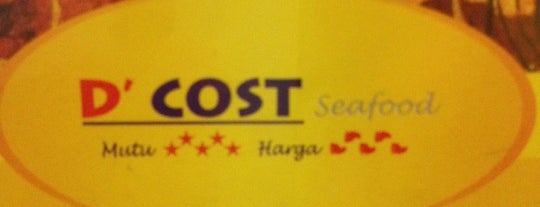 D'Cost Seafood is one of Food Channel - BSD City.