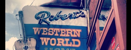 Robert's Western World is one of Nashville.