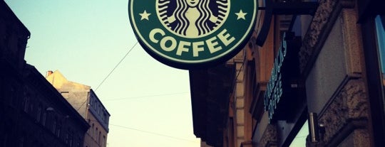Starbucks is one of Budapest.