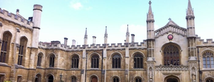 Corpus Christi College is one of Cambridge University colleges.