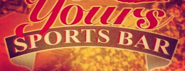 Yours Sports Bar is one of Burger Places.