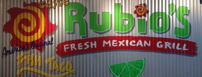 Rubio's Coastal Grill is one of Lugares favoritos de Ann.