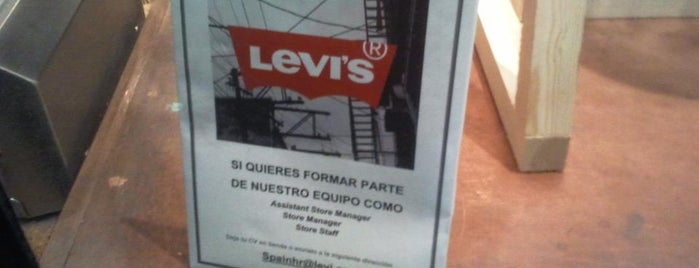 Levi's Store is one of Ofertas de Trabajo Comercios Madrid.
