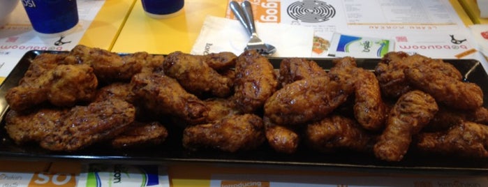 Bonchon Chicken is one of Asian Foody~.