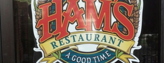 Ham's Restaurant is one of places.
