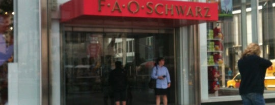 FAO Schwarz is one of Ultimate NYC Nerd List.