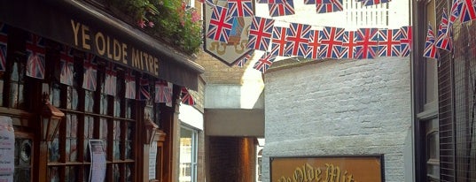 Ye Olde Mitre is one of London's Best Pubs.