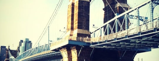 John A Roebling Suspension Bridge is one of Gary's List 2.