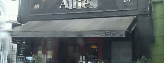 Alfies is one of Guide to Dublin's Best Spots.