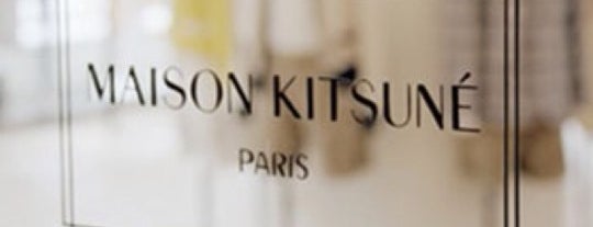 Maison Kitsuné is one of New York shops.