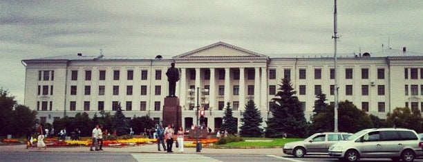 Площадь Ленина / Lenin`s square is one of Программа "Открой Россию заново".