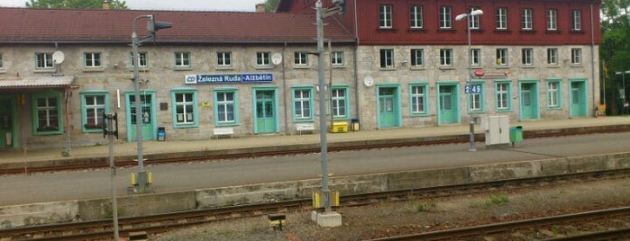 Železniční stanice Železná Ruda-Alžbětín is one of Železniční stanice ČR: Z-Ž (14/14).