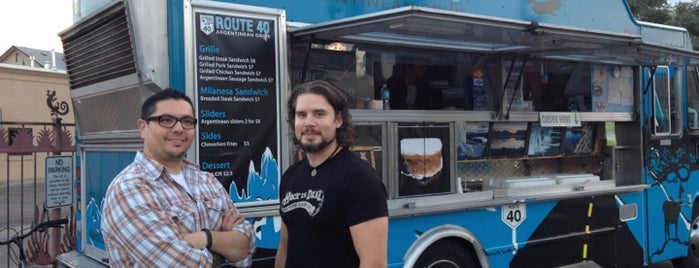Route 40 Argentinean Grille is one of Food trucks.
