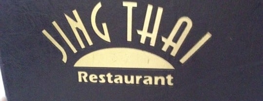 Jing Thai Restaurant is one of Tempat yang Disukai Meghan.
