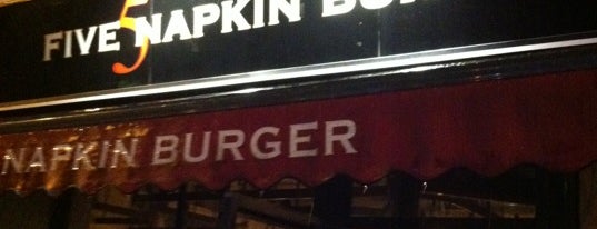 5 Napkin Burger is one of New York trip.