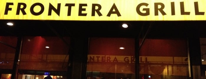 Frontera Grill is one of Chicago.
