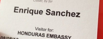 Embassy of Honduras is one of Embassies of DC 🏛.