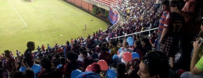 Estadio Antonio Aranda - Club 3 de Febrero is one of สถานที่ที่ Francisco ถูกใจ.