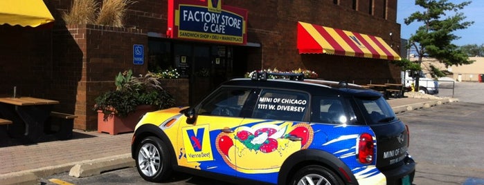 Vienna Beef Factory Store & Cafe is one of Chicago's Best Hot Dog Joints - 2012.