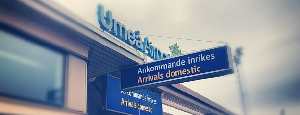 Umeå Airport (UME) is one of Airports.