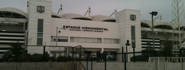 Estadio Monumental David Arellano is one of MACUL.