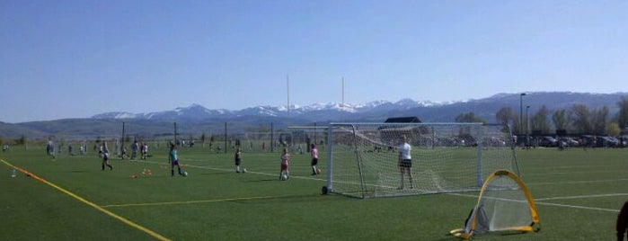 Jackson Hole Community Synthetic Athletic Fields is one of Tempat yang Disukai Michael.