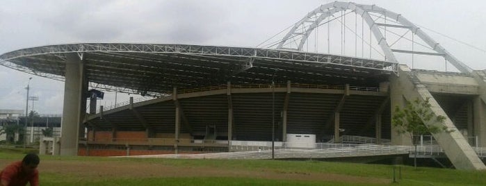 Velódromo Alcides Nieto Patiño is one of World Games 2013 (Juegos Mundiales).
