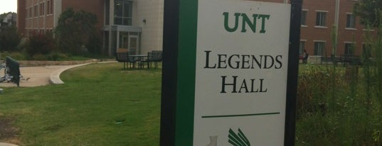 Legends Hall is one of UNT Buildings.