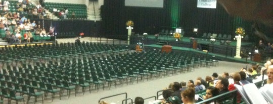 EMU Convocation Center is one of My tour.
