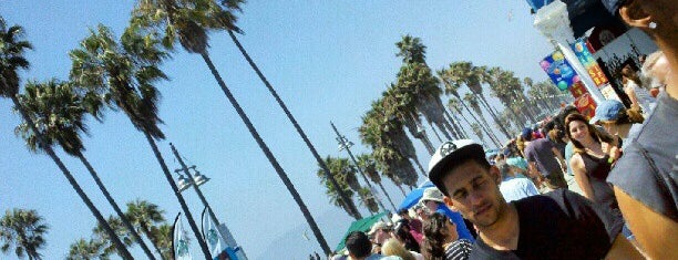 Venice Beach Boardwalk is one of LA.