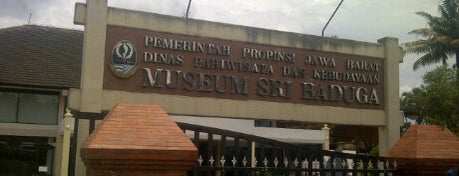 Museum Sri Baduga is one of Museums in Bandung.