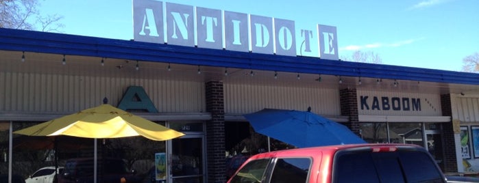 Antidote Coffee is one of Sandra'nın Kaydettiği Mekanlar.