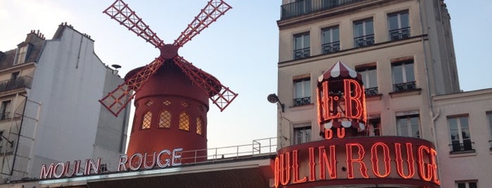 Moulin Rouge is one of Paris 2012 Trip.