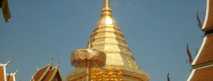 Wat Phrathat Doi Suthep is one of Chiang Mai.